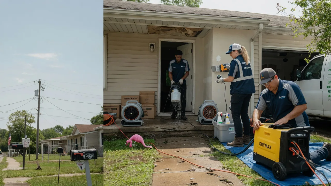 Storm Damage Water Removal in Valley Spring, TX near me